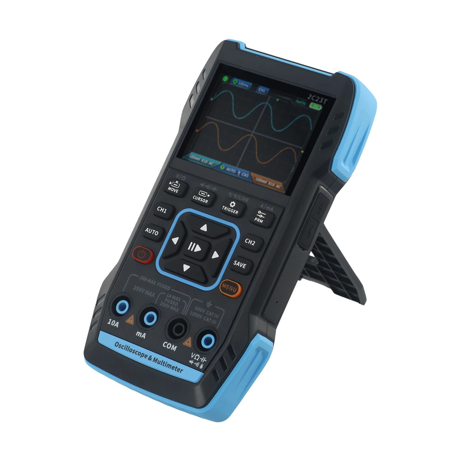 

Oscilloscope Multimeter Signal Generator Adjustment At Will Automatic Trigger System Dual Channel Isolated Channels