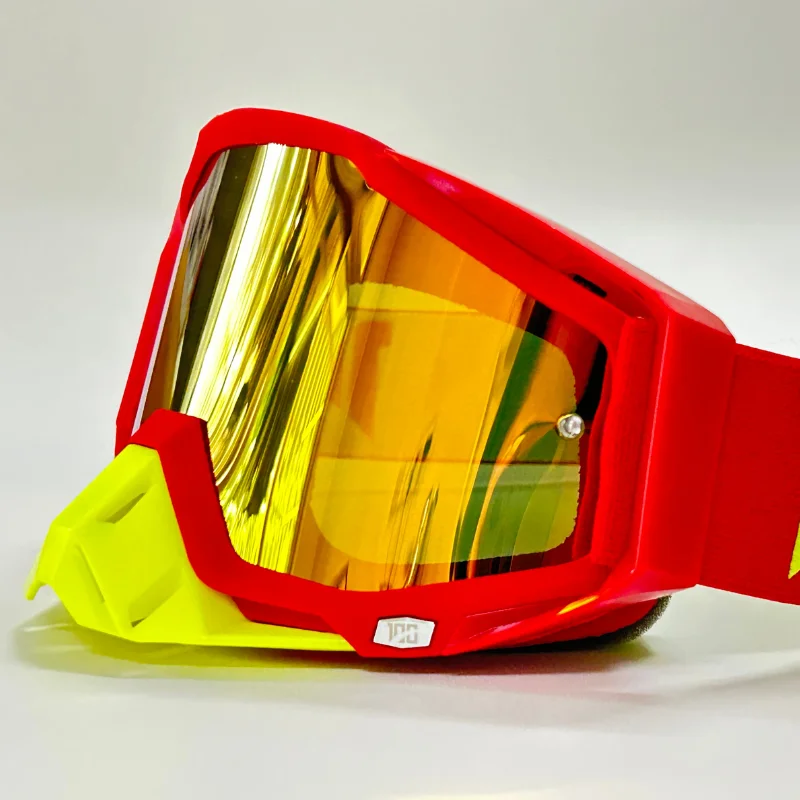 HD Lens Motocicleta Óculos para Homens, Dirt Bike Goggles, MX MTB Óculos De Sol, Motocross Óculos De Viagem