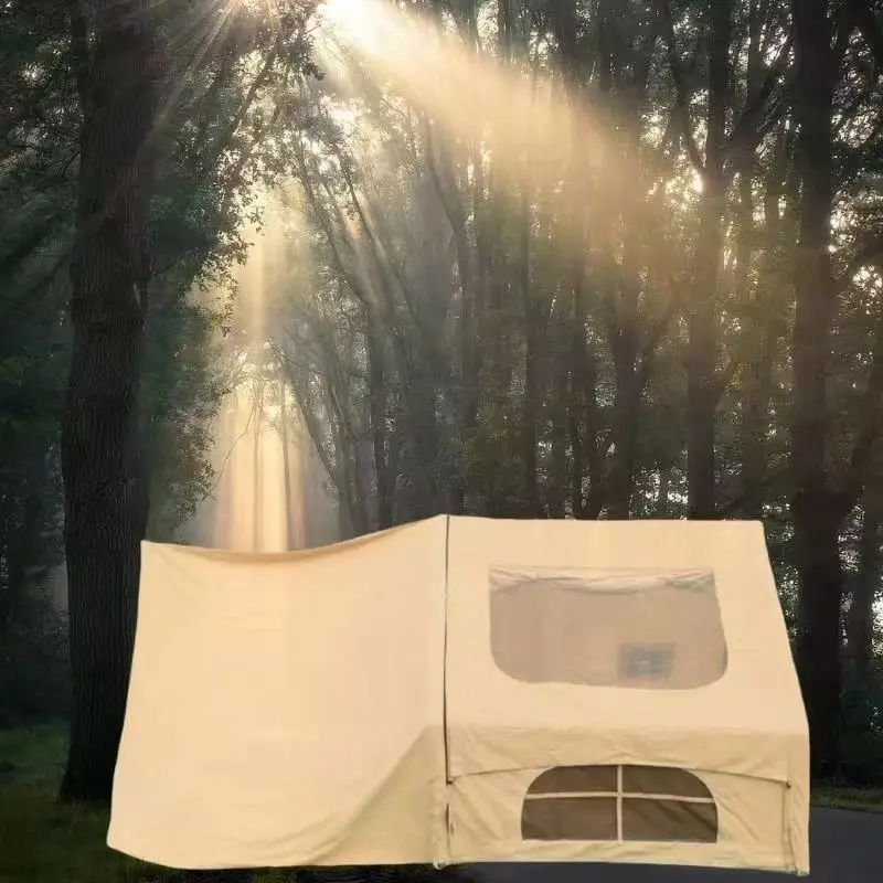 

6.3 Flat Inflatable Tent Outdoor Camping Style Warm Camping Style Overnight Hut 3-4 People Outdoor Full Set of Equipment Cotton Cloth