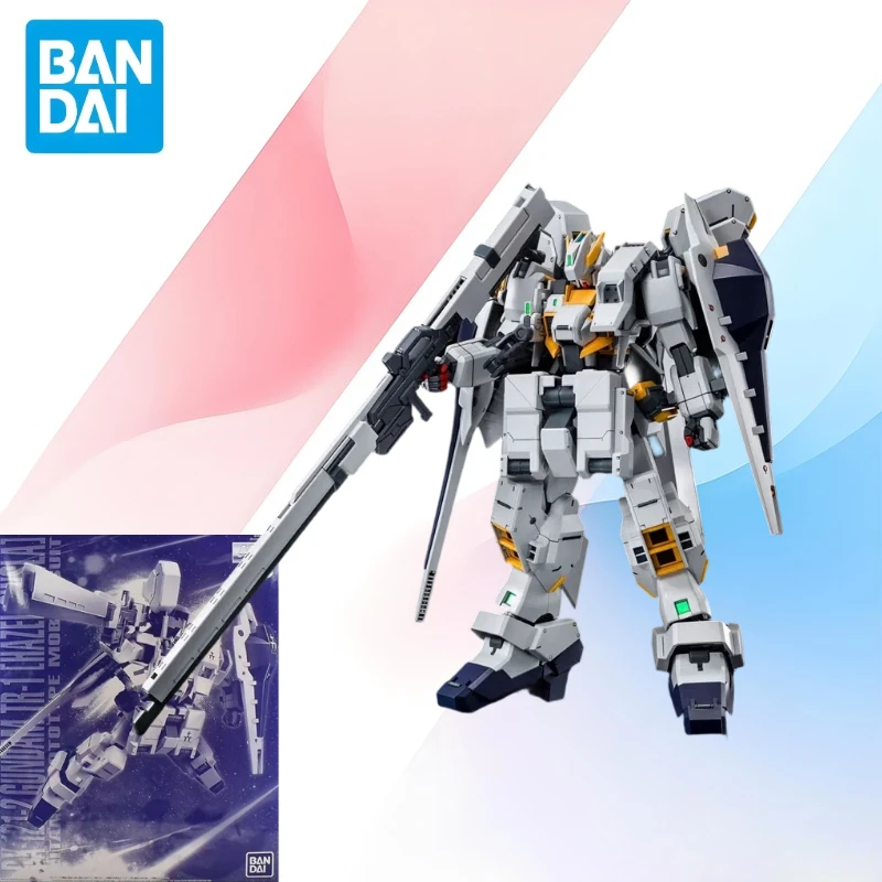 Precio bajo, en stock, BANDAI, caja original, MG RX121 2GUNDAM TR1 HAZEL OWSLA, figura de acción, modelo de juguete, regalo para niños, embalaje en caja de espuma.