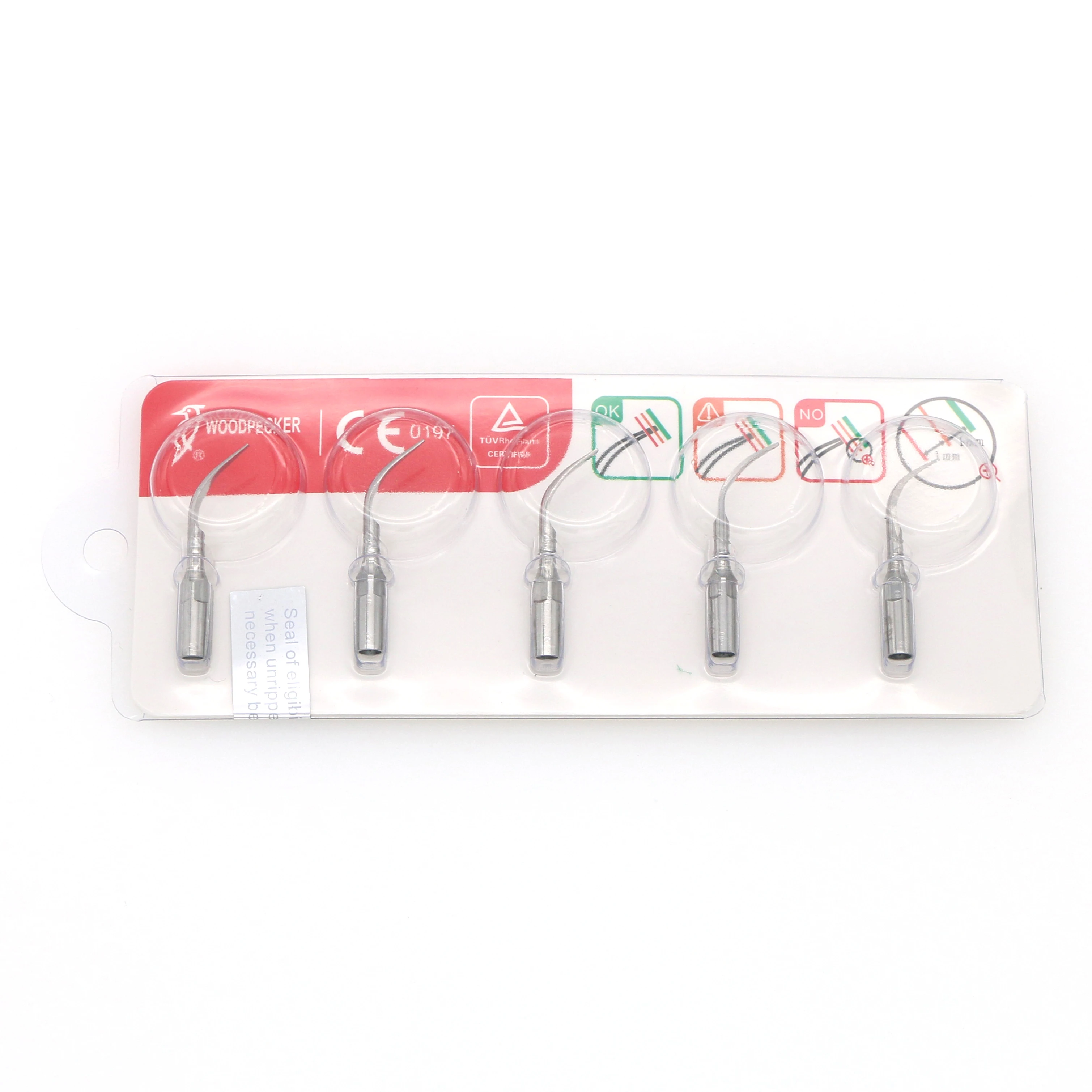 Original Woodpecker Dental Ultrasonic Scaler Perio  N2/N2 LED Tips Kit  Piezo UDS EMS P1 G1 G2 G4