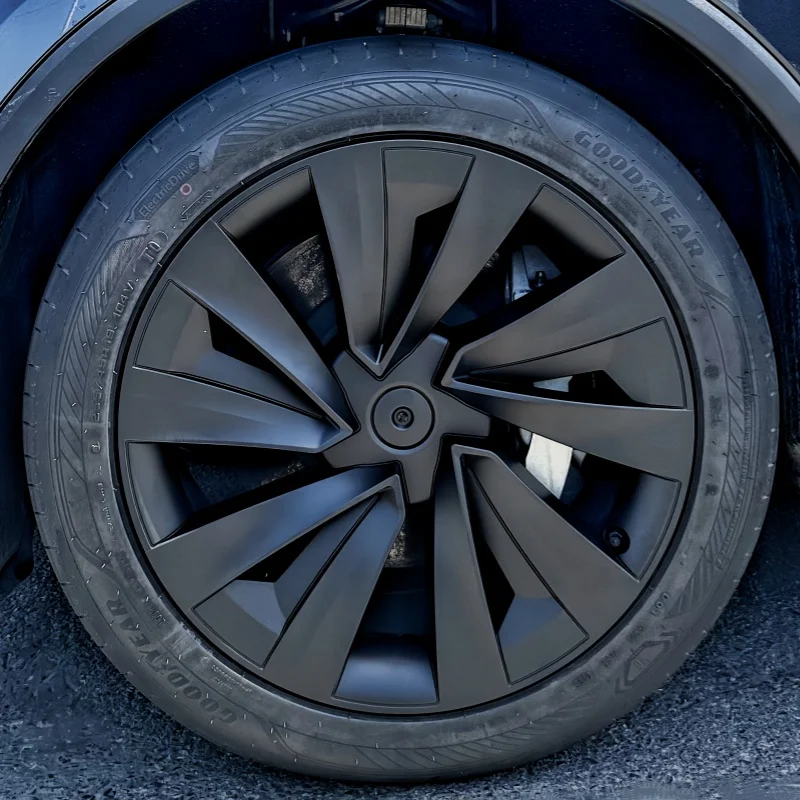 4PCS Hubcaps 19 Inch for Tesla Model Y Juniper Performance Replacement Wheel Cover Automobile Hub Cap Full Rim Accessories 2025