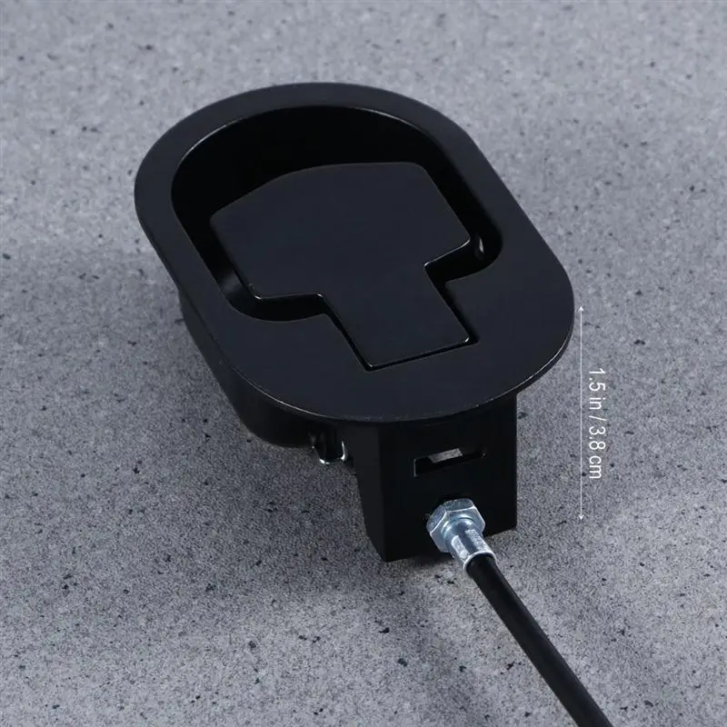Imagem -04 - Universal Recliner Handle para Cadeira Release Lever Substituição Punho de Metal com Mola e Cabo para Sofá e Sofá Alumínio Metal