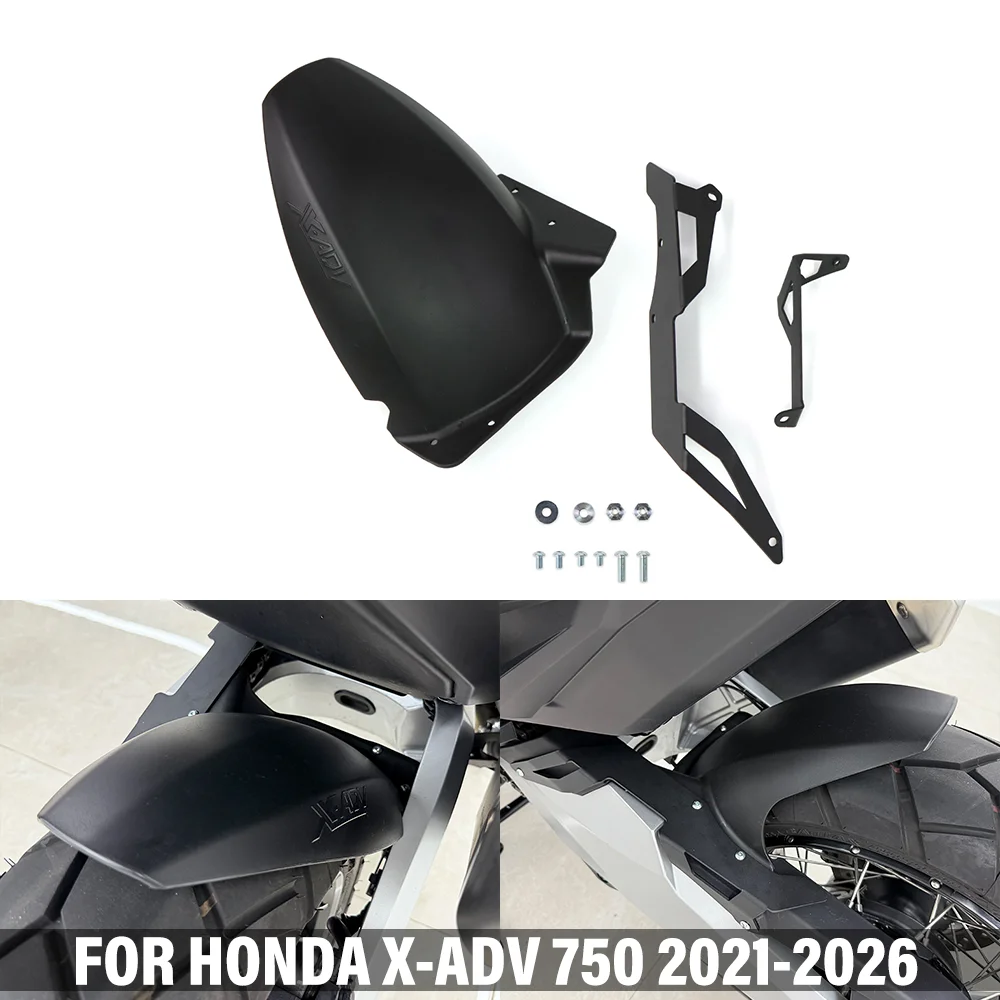Motorcycle Rear Fender Mudguard Mudflap Tire Splash Guard Cover Accessories FOR HONDA XADV 750 X-ADV 750 XADV750 2021-2026 2025