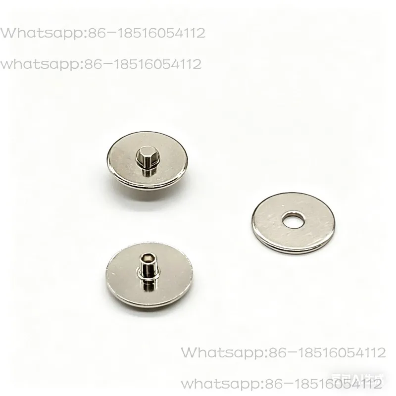 10mm single tube conductive electromagnetic suction pulse therapy electrode sheet metal snap conductive electrode