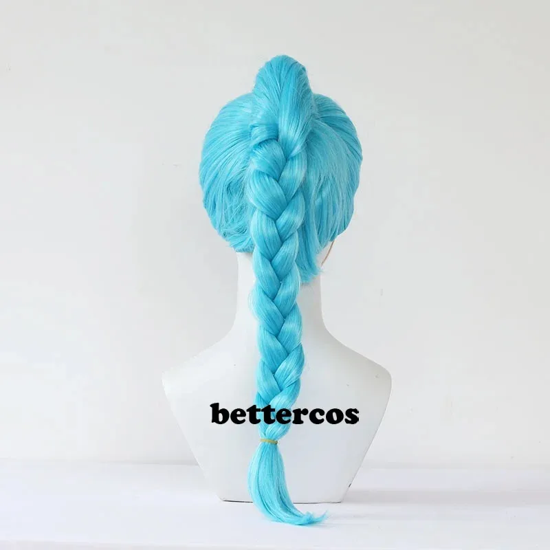 2025 22 bulma cosplay buruma peruca azul trançado tigre clipe rabo de cavalo tranças resistente ao calor cabelo sintético papel de halloween pla