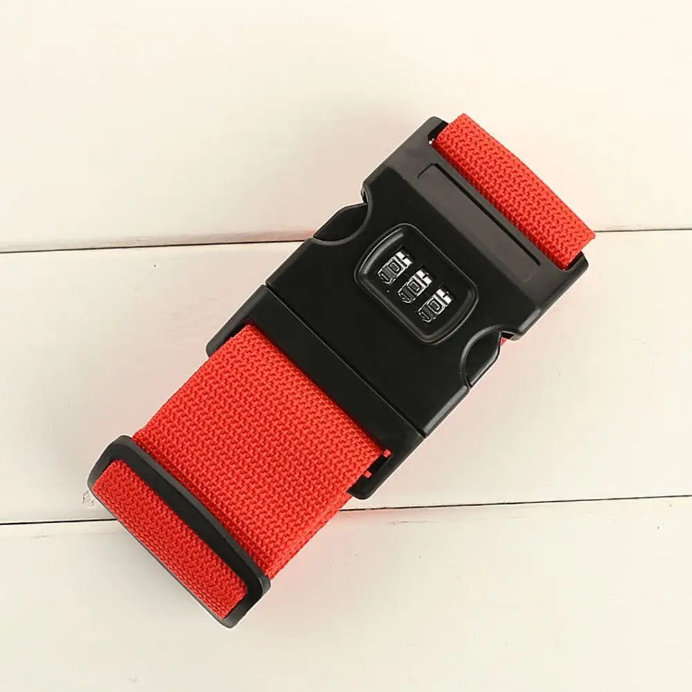 Cintos de bloqueio de bagagem ganchos mala saco correias pendurado fivela correias dígitos senha bloqueio bagagem correias de viagem laços de bagagem