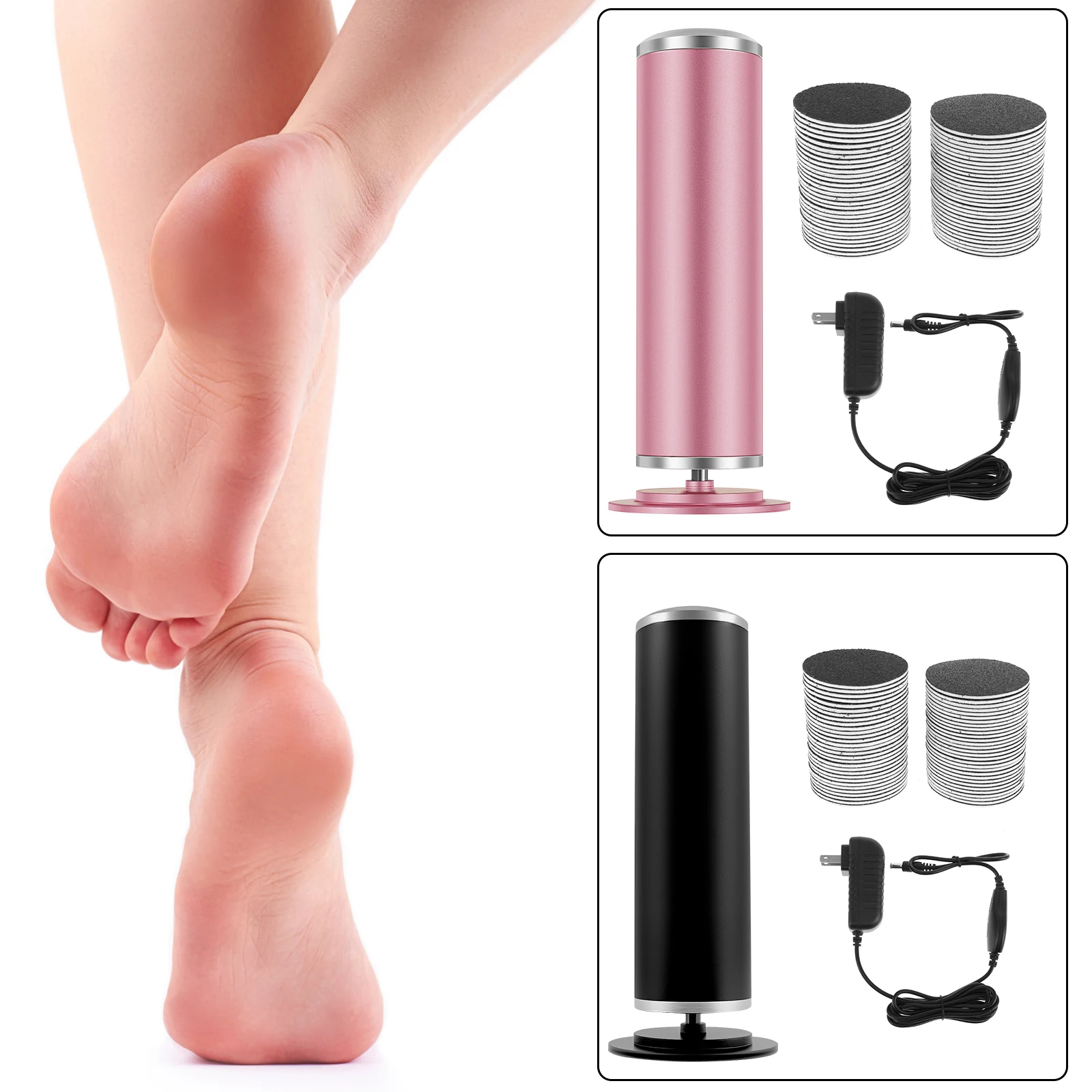 

Электрическое средство для удаления мозолей на ногах, регулируемая скорость, средство для удаления мозолей, инструмент для ухода за ногами, удаление сухой и твердой омертвевшей кожи, отшелушивание и уход за ногами