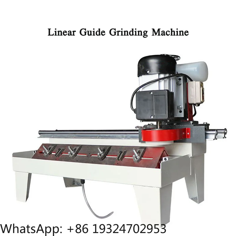Linear guide sharpener high precision linear electric sharpener small horizontal grinder woodworking universal crusher
