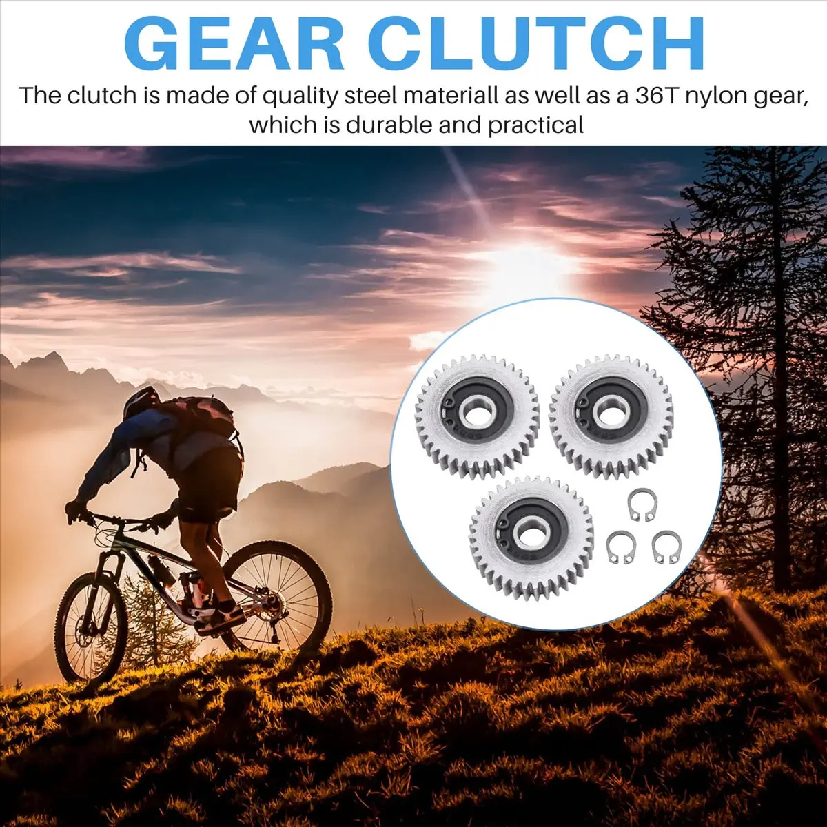 【~ NEW A89Z】3 Pieces Gear Diameter:38 Mm 36 Tooth Thickness:12 Mm Electric Vehicle Steel Gear