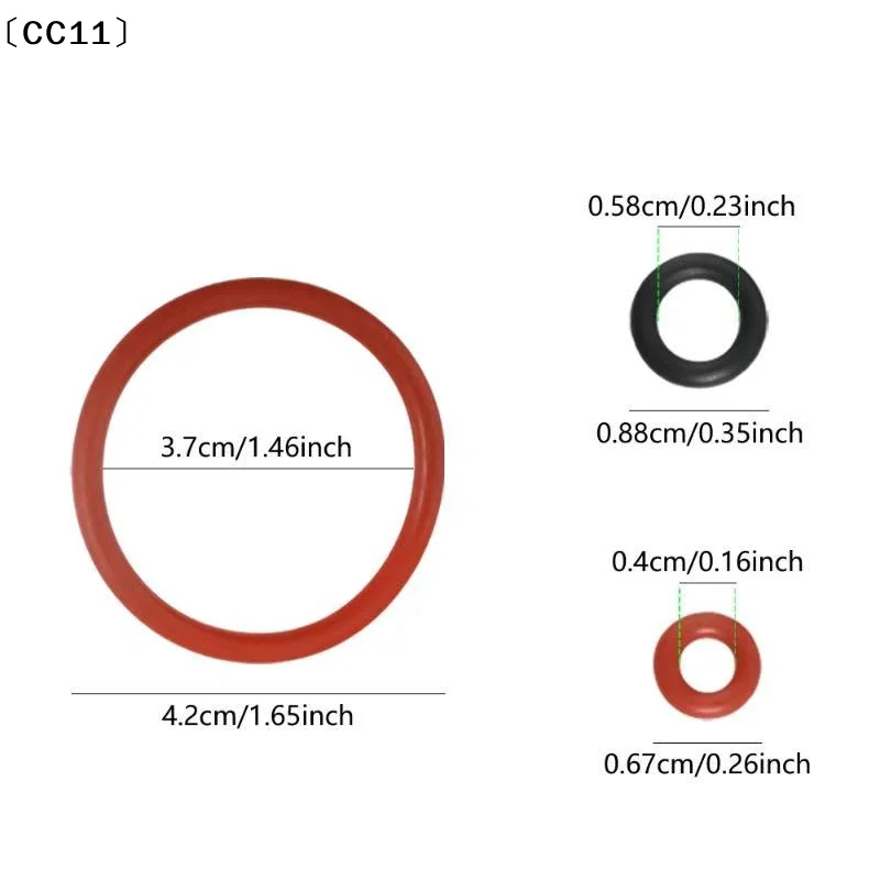 20/50/100 PCS Silicone O-Ring Seals Maintenance Set Compatible With Jura Series Coffee Machines〔CC11〕