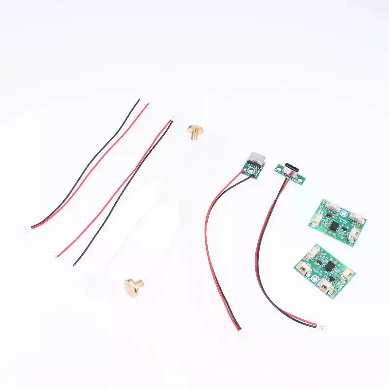 4Pcs 5V 2A Low Voltage Single/Dual Color Light Board Controller Rechargeable LED Touch Switch Module PCB