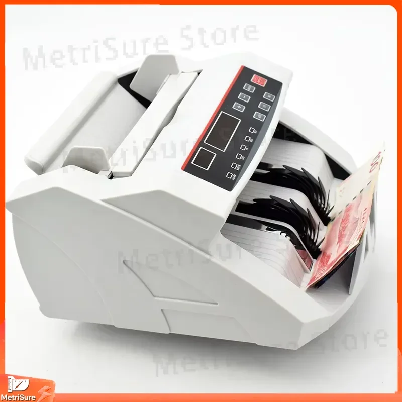 Business Grade Bill Counter with UV Magnetic Fake Money Detection Auto Currency Recognition High Speed Counting for