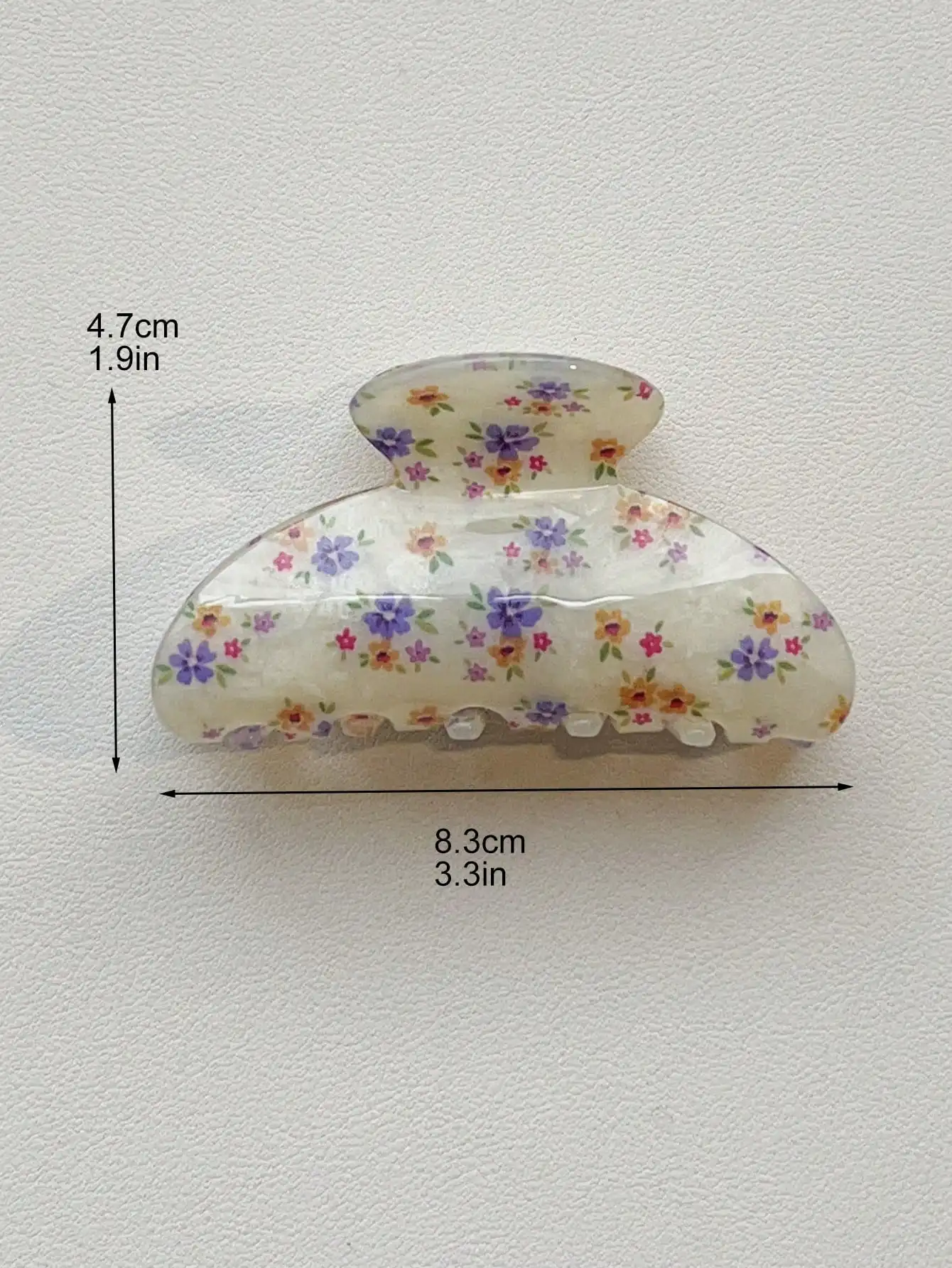 1Pcs Vintage Rote Kirsche Haar Klaue Clips Haar Klemme Weibliche Blume Haar Zubehör Platz Haar Kiefer Clip Haar barrettes für Frauen – Detail 6