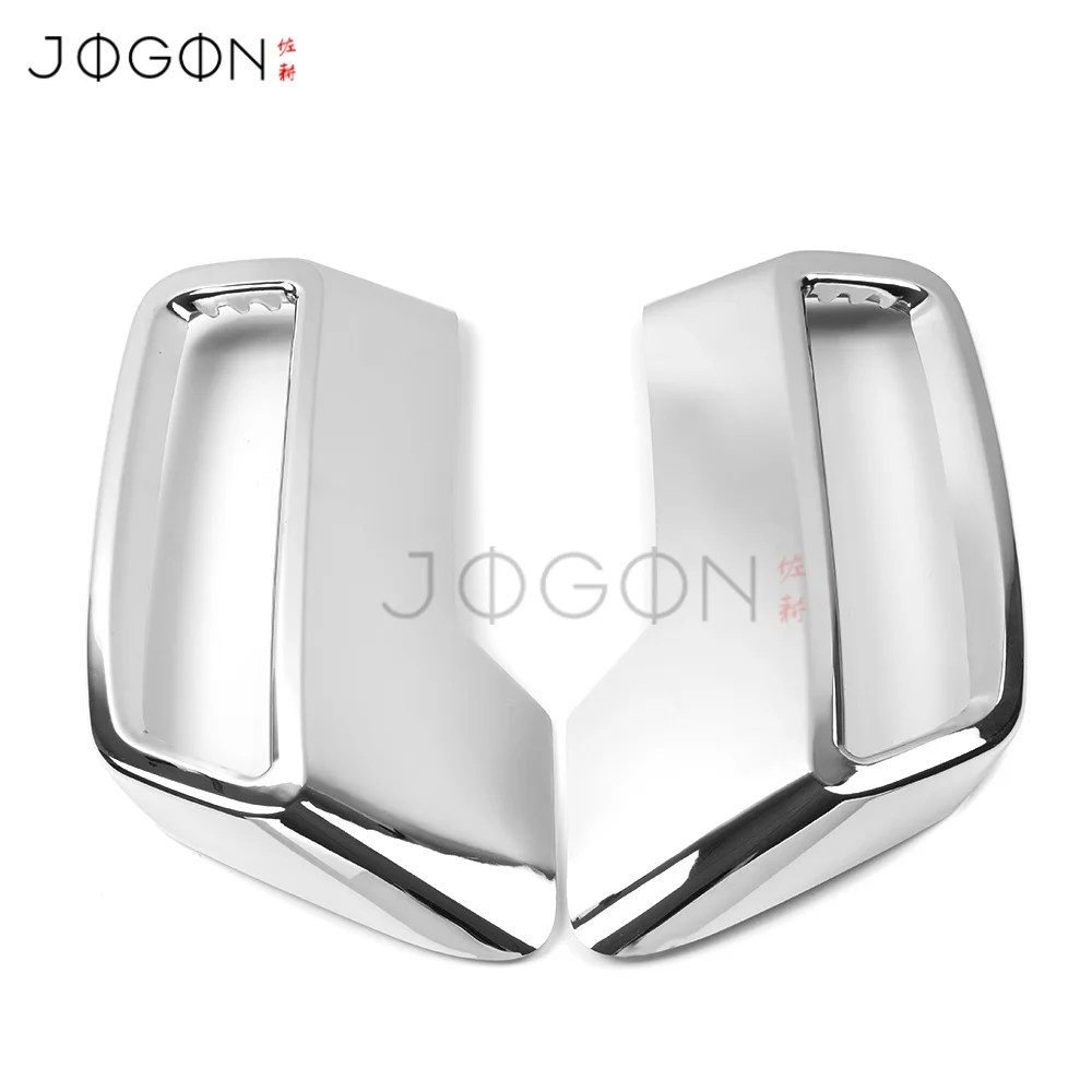 2PCS Chrome Car Rear Exhaust Cover For Peugeot 3008 5008 T87 2017 2018 2019 End Pipe Car Exterior Decoration Trim Accessories