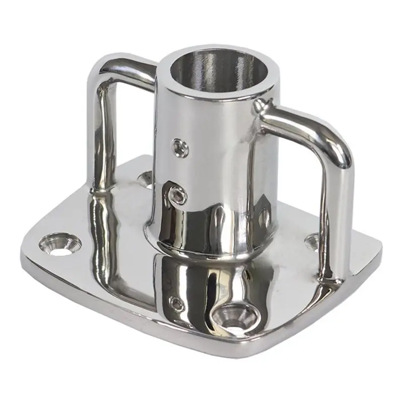 

Boat Flag Pole Socket Holder For Marine Yachts 316 Stainless Steel For Durability And Rust-Resistance