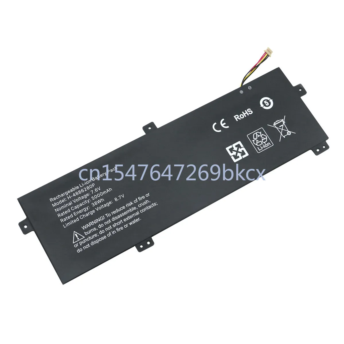 High-quality products for h-4886280p 5080270p u357612 jiewei gwtn156 laptop battery