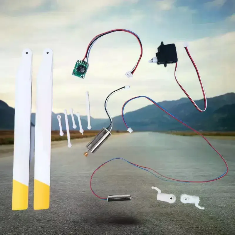 อะไหล่เฮลิคอปเตอร์บังคับวิทยุ RC ERA C138 Bell 206 ใบพัด บอร์ดหลัก มอเตอร์ เซอร์โว โรเตอร์ คลิปยึด ก้านเชื่อมต่อ