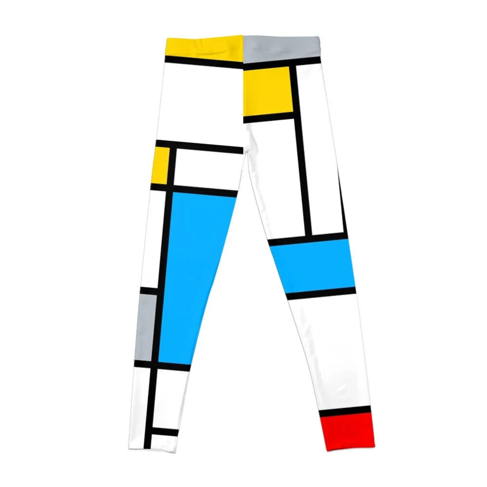 Mondrian Composition Leggings Training pants Sports pants woman Womens Leggings