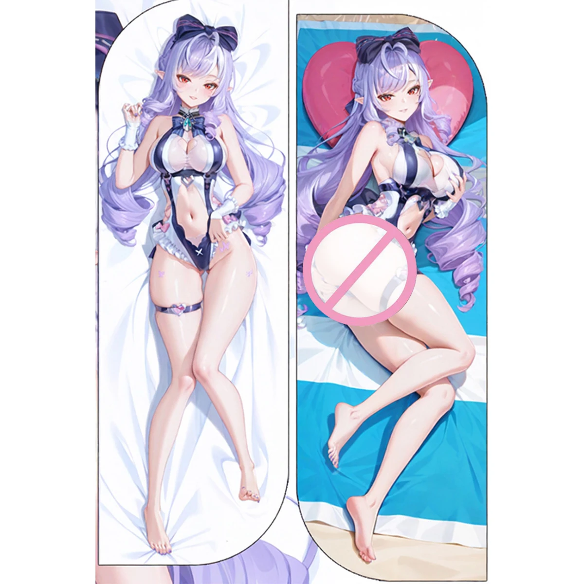 

Vivian Banshee Large Dakimakura Cover Anime Game Girl Long Equal Body Pillow Case DIY Printed Gift Customized