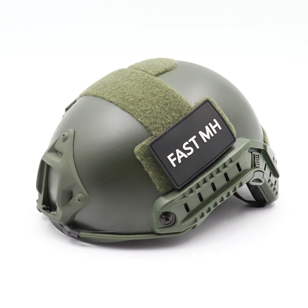 Capacete militar tático exterior, RÁPIDO, Airsoft, MH, Painball, CS, SWAT, montando protege o equipamento