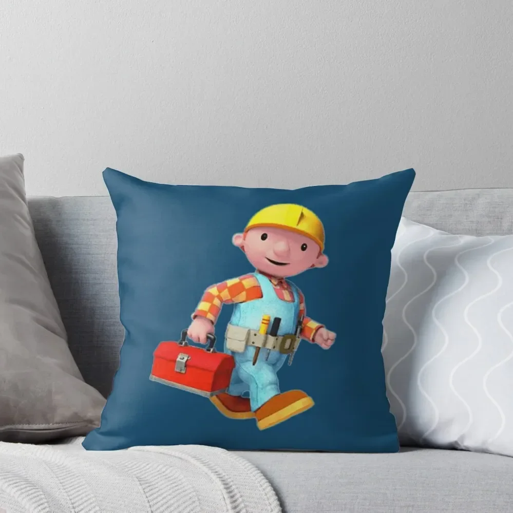 Bob The Builder Throw Pillow Cushions For Sofa Cushion Cover pillowcases for sofa cushions Pillow