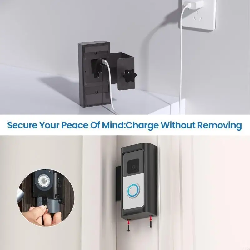 Quick Setups Doorbell Holders Convenient for Video Doorbell 3 and 4