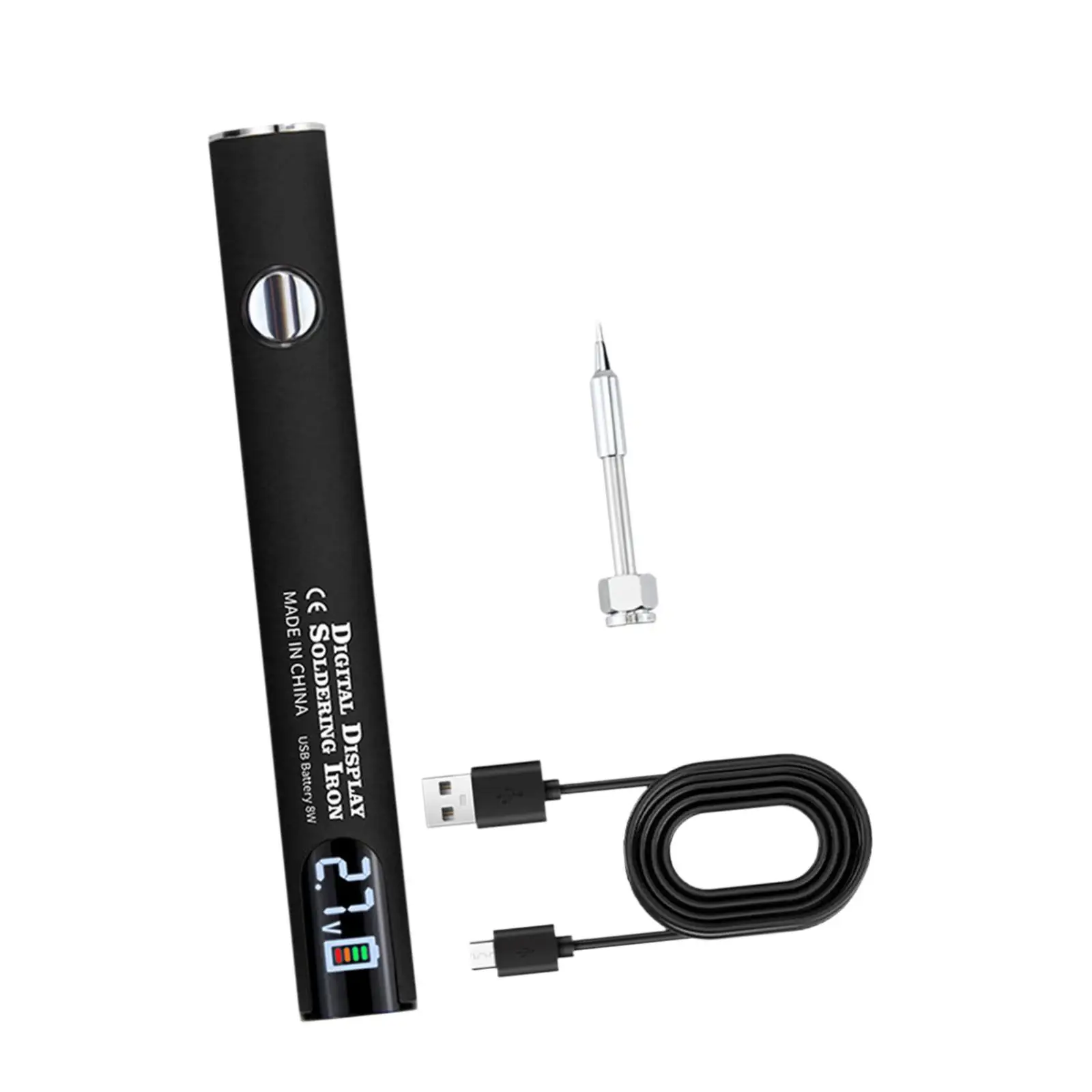Portable Cordless Soldering Iron Set Electric Soldering Pen Household Heating Device 2.7V 3.4V 4.2V Professional USB Charging