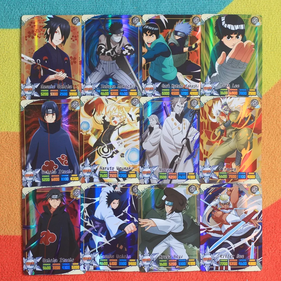 2024 New 50PCS  Naruto Card Complete Collection Series Collection Card Fight Chapter Pro Chapter Childrens Toy Game Card Gift