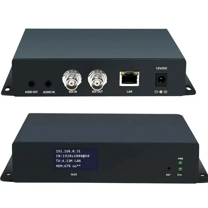 

H.265/H.264/MJPEG SDI Video Encoder For IPTV Live Stream Broadcast