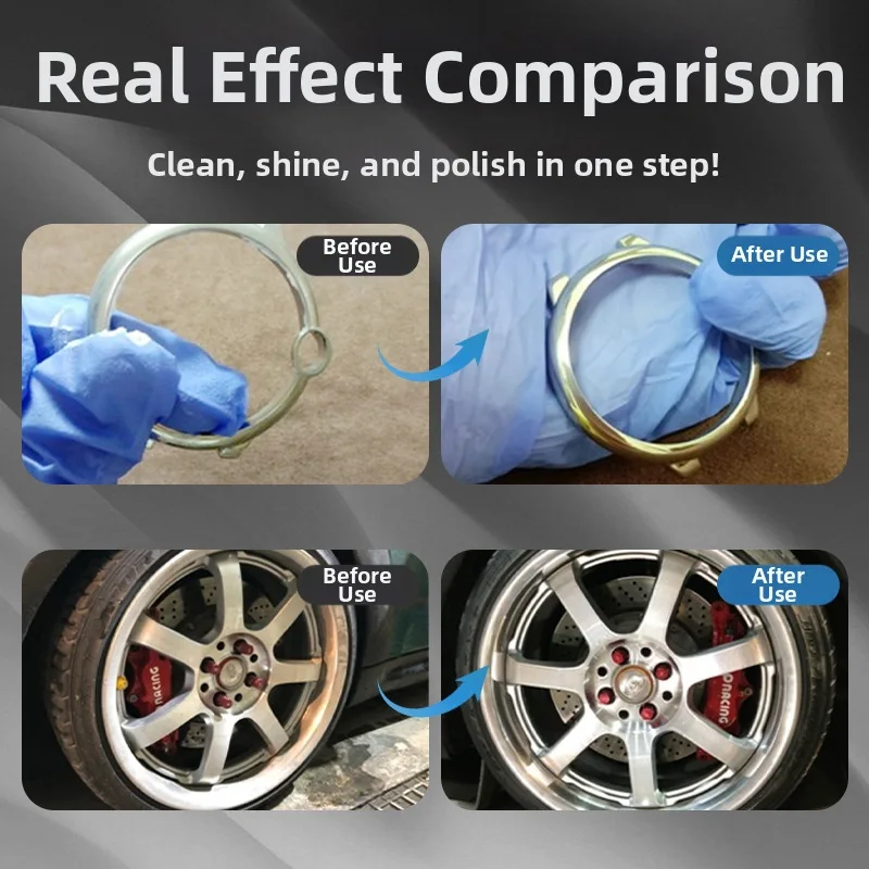 Stainless steel cleaner,corrosion repair agent cleaning brightener,refurbishing polishing paste, strong rust remover,and reducer