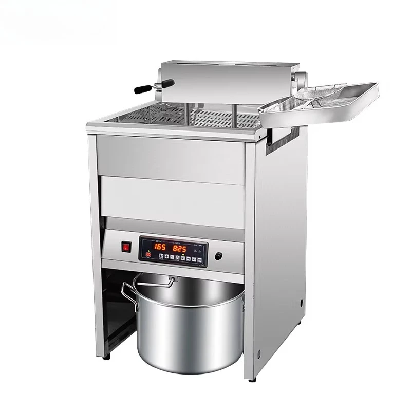 Electric Deep Fryers Commercial Fryer Intelligent Full-automatic Large Capacity Large Vertical Electric Fryer Fried String