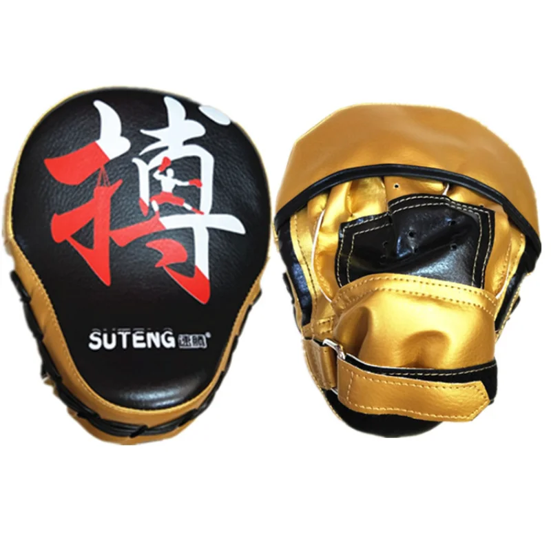 

Curved Hand Target Sanda Training Arc-shaped Kickboxing Defence Equipment Five Fingers Holding Pad for Sanda Sports Boxing Wraps