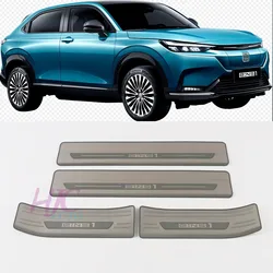 Car Styling For Honda ENS1 4PCS Stainless Steel Door Sill Plate Auto Pedals Protector Cover 2022 2023