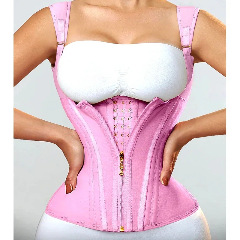 AfruliA Fajas Colombianas Modealdoras Girdle Slimmming Vest Shapewear Corset Waist Trainer Body Shaper Weight Loss Workout Shirt