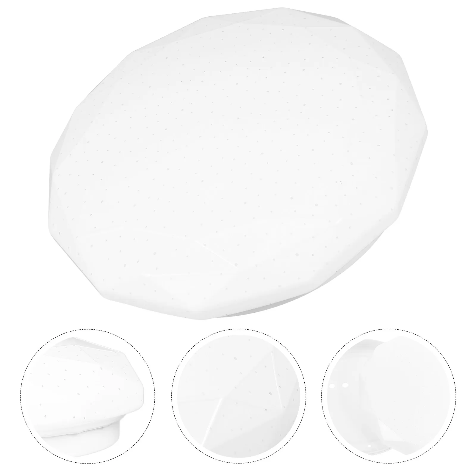 

Современный круглый пластиковый плафон для потолочного светильника, для спальни и гостиной, сменная основа для встраиваемого светильника