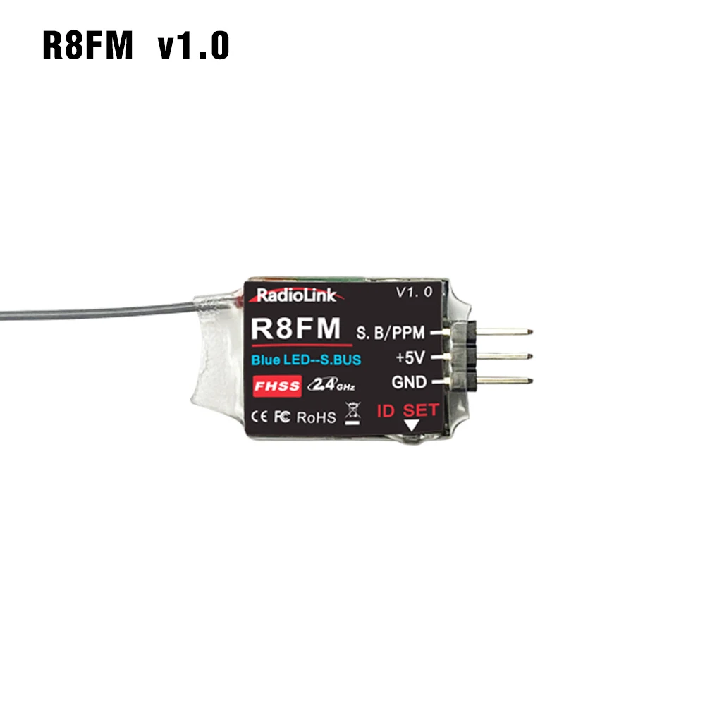 RadioLink RC Receiver R8FGH R8FG R8EF R8FM R8SM R8XM R7FG R6FG R6F R4FGM 2.4G Receiver