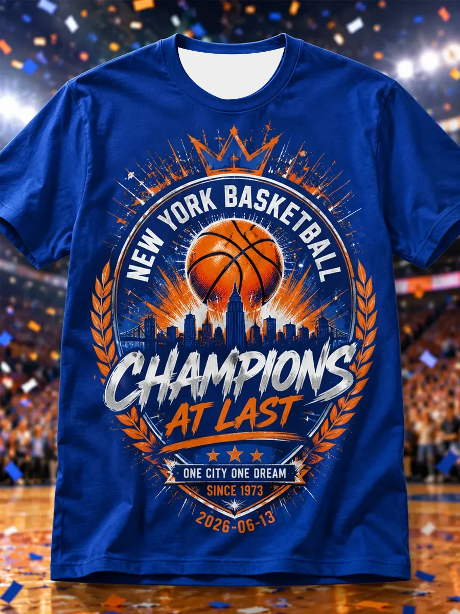 2027 Commemorative Basketball Fan Training T-shirt - 3D Printed - Fashionable, Soft and Comfortable - Family Set