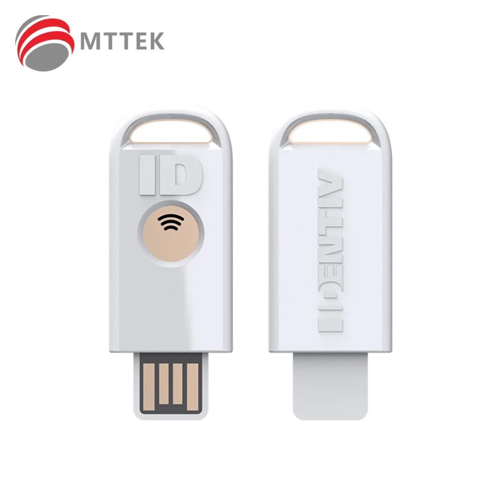 Identiv uTrust FIDO2 NFC+ Security Key USB-A (FIDO, FIDO2, U2F, PIV, TOTP, HOTP, WebAuth)