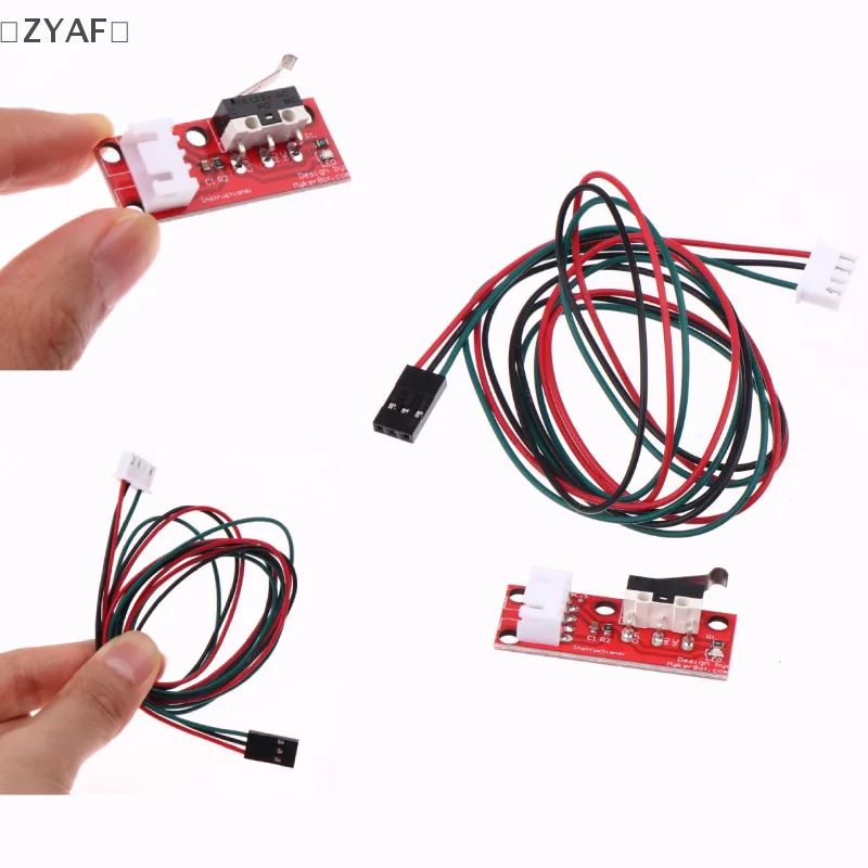 

tipoZYAF Steuer1/3/5PCS CNC RAMPS 1.4 Board Запчасти для 3D-принтера Концевой выключатель для Arduino Концевой стопор Кабель Механический концевой выключатель