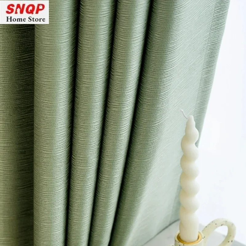 

Light Luxury Modern Simplicity High-precision American Retro Curtains for Living Room Study Bedroom Dining Vertically CustomSize