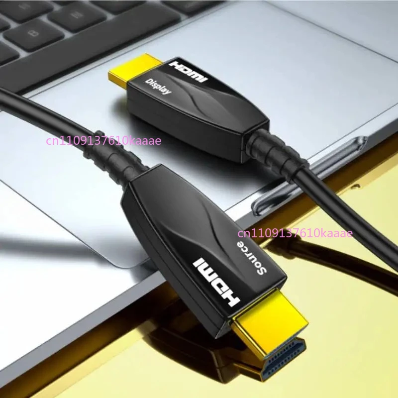 DTECH 15m HD Video Cable Hdmi Port 4K 60Hz HDMI Optical Cable With PVC Jacket for 4K HDTV Projector Monitor