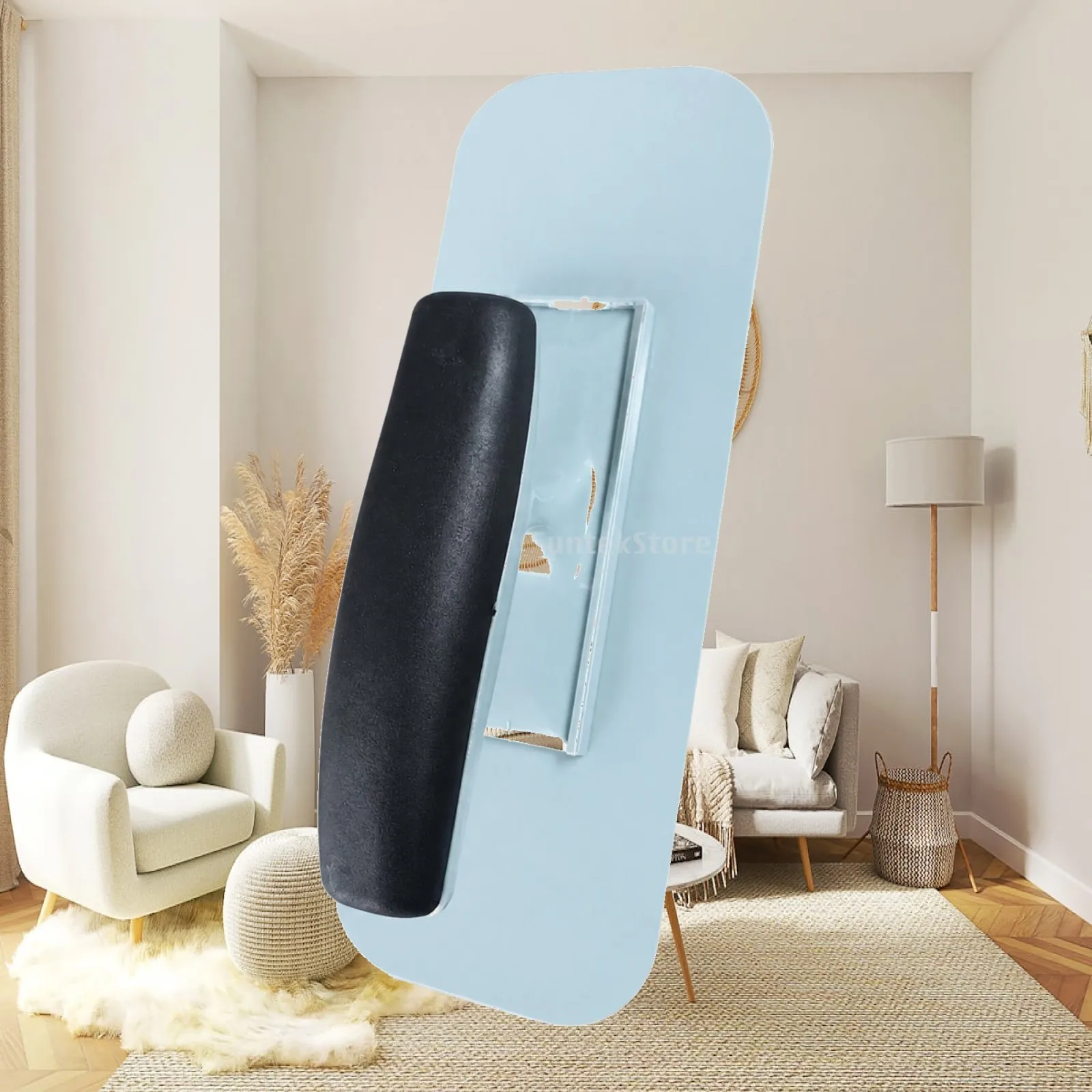 Plastic Plastering Trowel Easy to Clean Trowel with Black Plastic Handle Hand Tool Lightweight Practical for Plasterers
