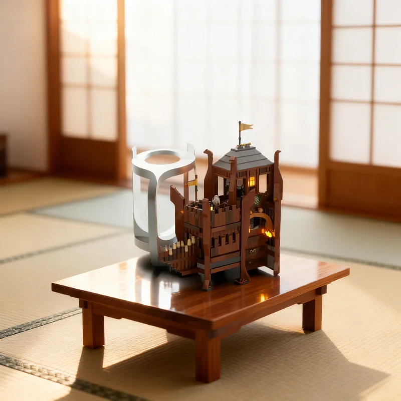 

23240pcs MOC Ultimate Edoras Rohan Town Hobbit Lord Rings The Model Building Blocks Toy Gift Creative Display Collectible Desk