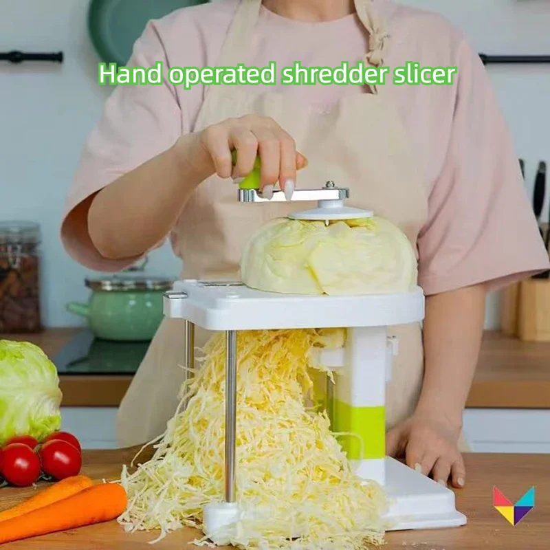 

Cabbage shredder for household use, hand slicer for kitchen vegetables and fruits