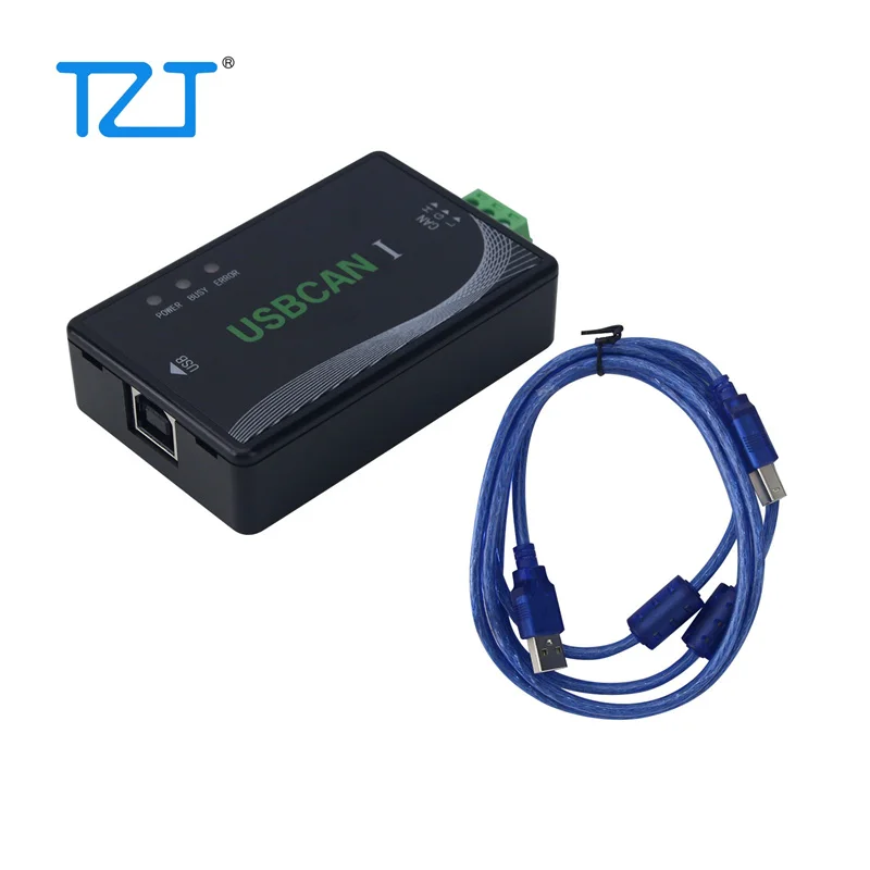 TZT USBCAN Debugger USB to CAN Bus Analyzer Compatible with PCAN Support Offline Playback for CANTest/CANMonitor/TSMaster