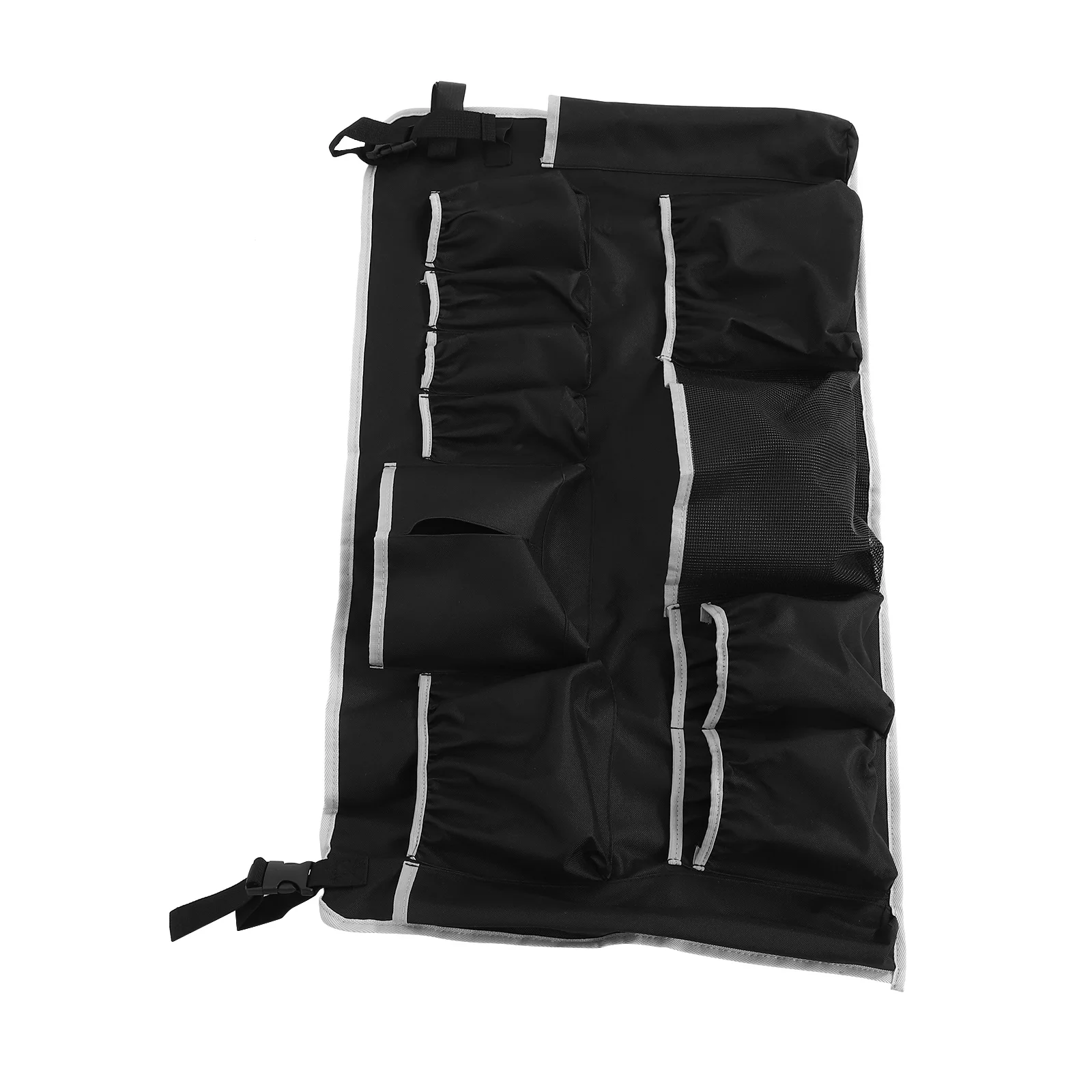 

Adjustable Trash Can Hanging Bag Multipocket Cleaning Organizer Portable Kitchen Garbage Caddy Utility Holder Storage Pouch