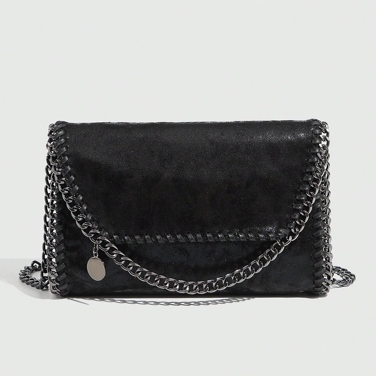 

Модная женская сумка через плечо небольшого размера с цепочкой, повседневная сумка на одно плечо, модная сумка, женская сумка, лето 2025 г.