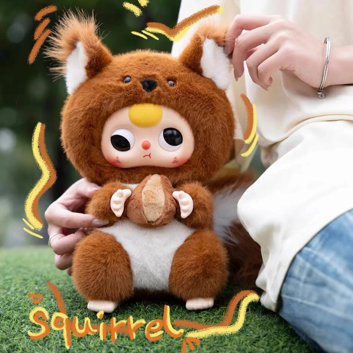 Original Baby Three 400% V3 Plush Vinyl Face Series Blind Box Big