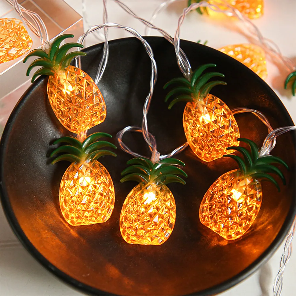 Imagem -02 - Luzes Led ao ar Livre Festoon Street Pineapple String Lights Guirlanda Light Decoração de Natal Garden Party Lamp